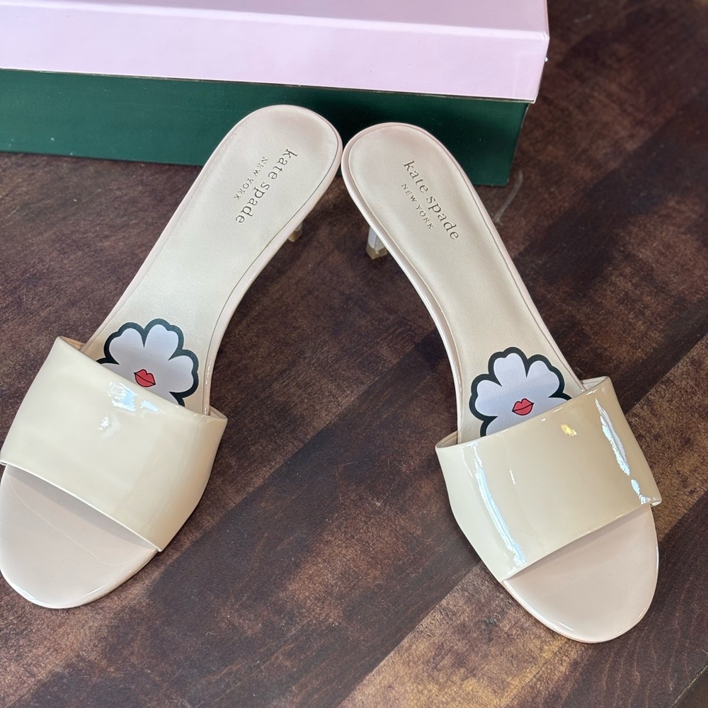 kate spade new york - Savvi Kitten-Heel Sandals - Picture 9 of 14